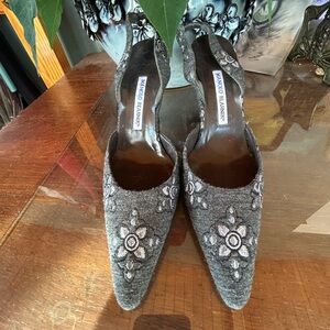 Manolo Blahnik Carolyne Heels new EU 39